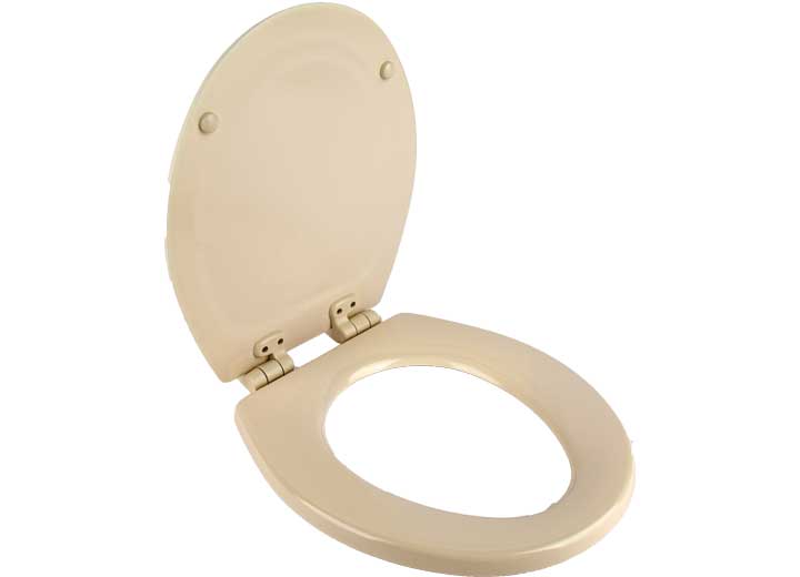 Dometic/Sealand | 500 Wood Slow Close Seat, Bone | 385312114