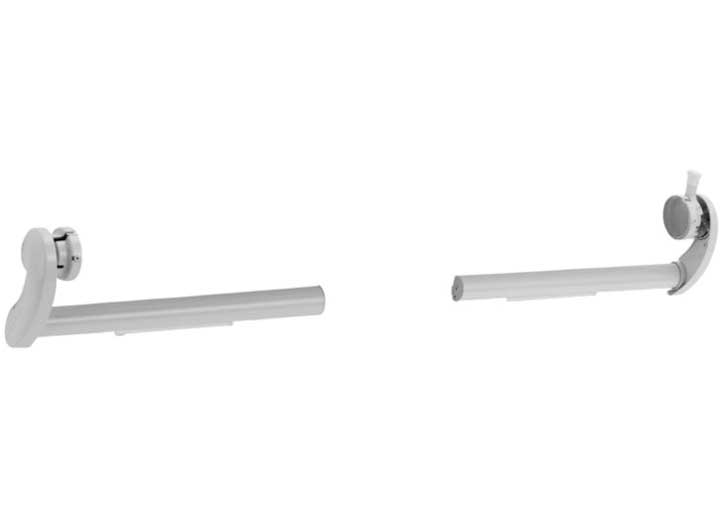 Dometic Polar White Short Slide Topper Brackets 9108785889