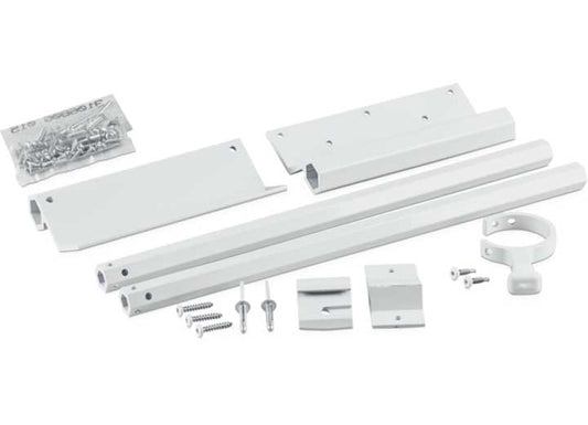 Dometic 9800015.402B Slide Topper Awning Bracket Kit 90° Short Mount Polar White