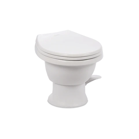 Dometic 411 Low Profile RV Toilet | 9610008263 | White | Porcelain