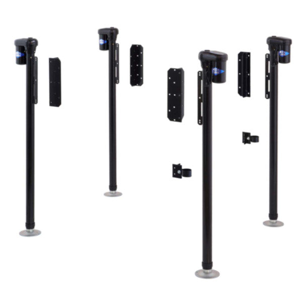 Rieco Titan 56212 RV Electric Truck Camper Loading Jacks - New Install - Black