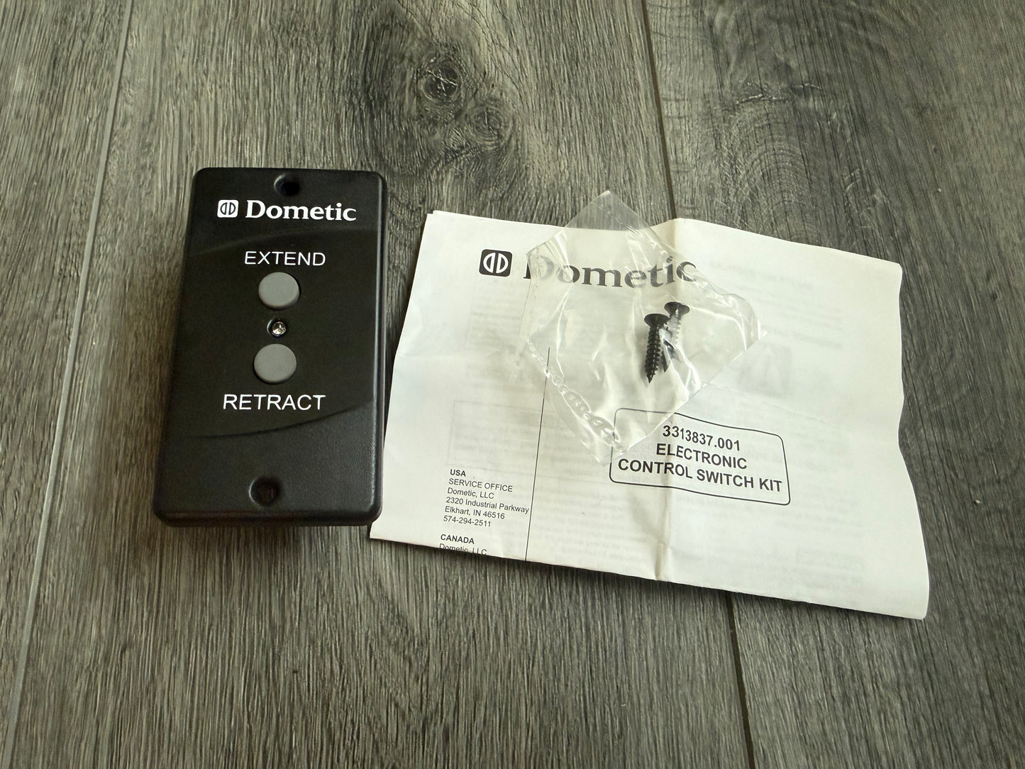 Dometic A&E Electronic Awning Control Switch Kit | 3313837.001