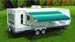 Carefree Fiesta Spring-Assisted Patio Awning | 12'-21' | 7 Colors
