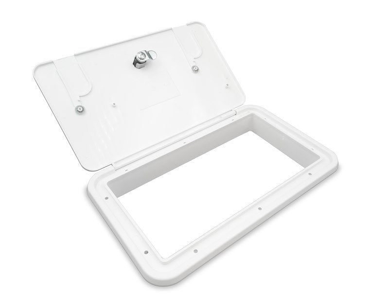B&B Molders Electrical Cord Hatch | 94316 | 30A/50A | Polar White