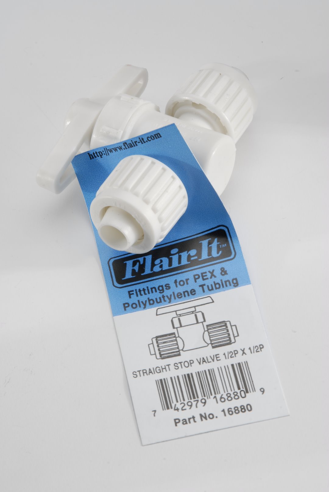 Elkhart Supply Flair-It - EcoPoly Fresh Water Shut-Off Valve | 12 Opts