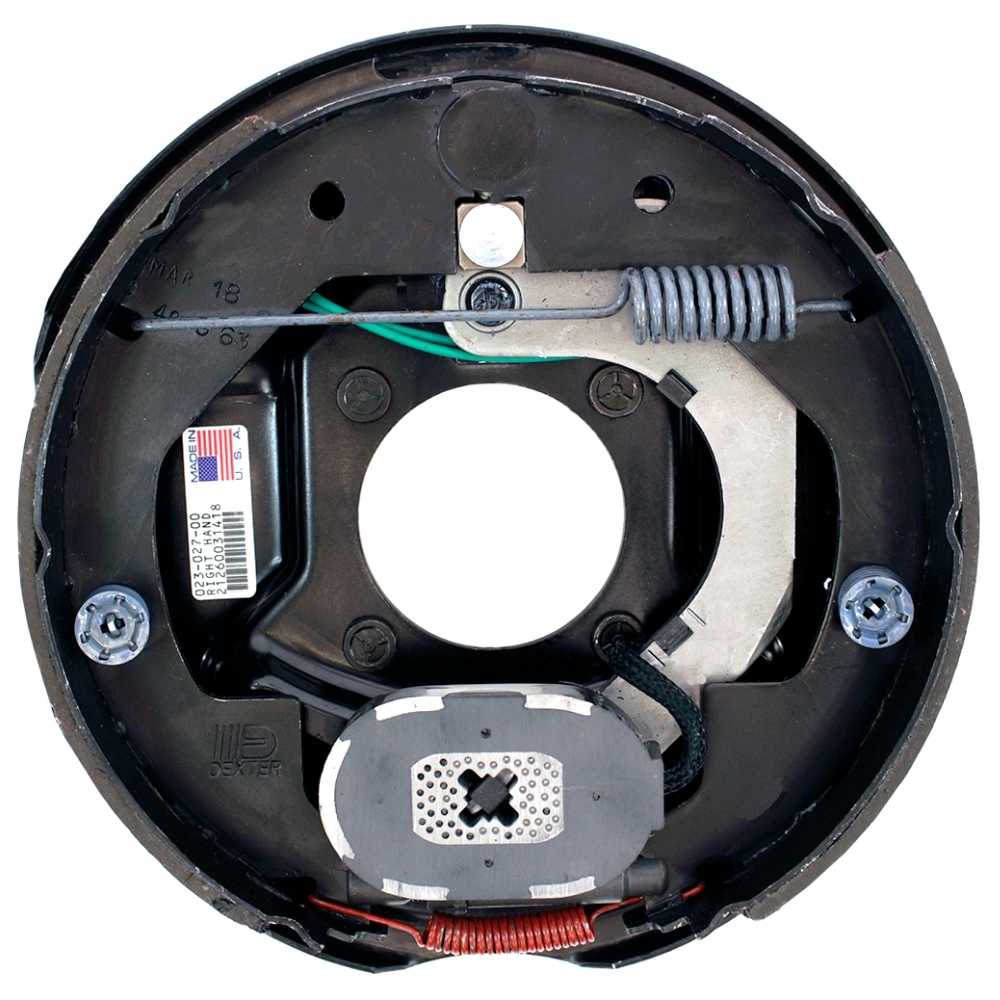 Dexter Electric Trailer Brake Assembly | 10" or 12" | Left or Right | 12