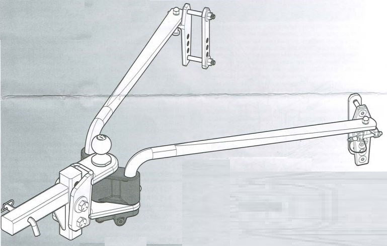 Eaz-Lift ReCurve R3 Adjustable Sway Weight Distribution Hitch | 7