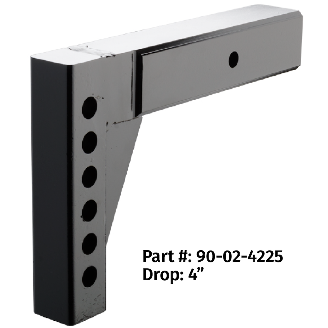 Equal-i-zer Adjustable Hitch Shank | 2" or 2-1/2" Receiver | 15 Opts