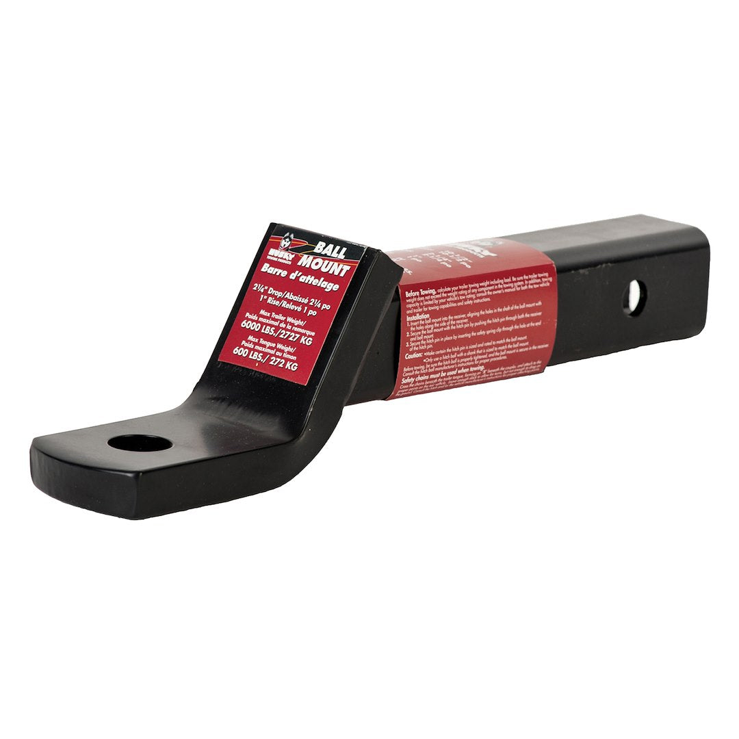 Husky Towing Fixed Ball Mount | 1-1/4", 2" or 2-1/2" Receiver | 13