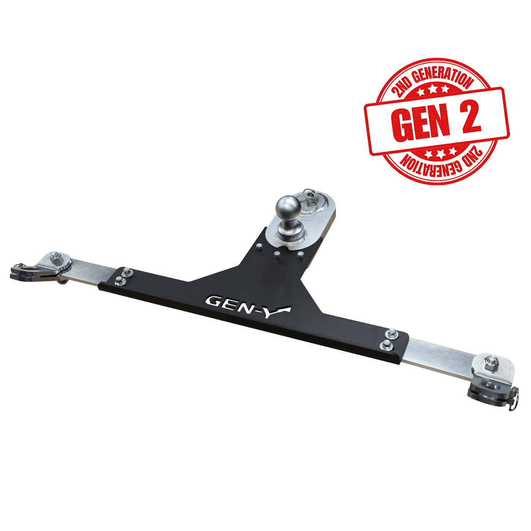 Gen-Y Hitch GoosePuck 5" Offset Gooseneck Ball for OEM Pucks | 25K | 9