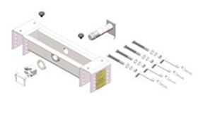 Husky Towing 5th Wheel Hitch Head Support - Legs & Prep Uprights | 9