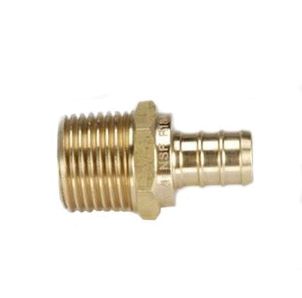 Elkhart Supply BestPEX Crimp Adapter Fitting | Brass or Poly | 12 Opts