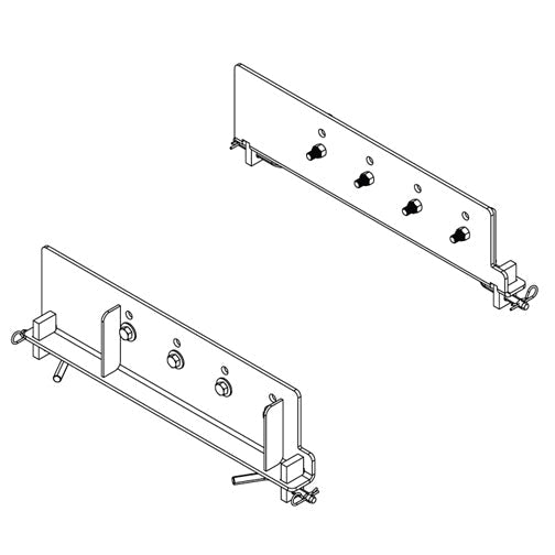 Demco Premier & UL Series 5th Wheel Base Rail & Bracket Kit | 14 Options