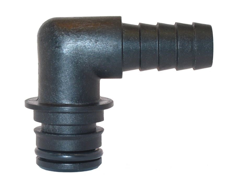 Flojet Quad Port Quick-Connect Pump Fitting | Straight or Elbow | 5