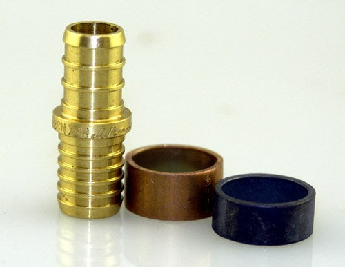 Elkhart Supply BestPEX Crimp Adapter Fitting | Brass or Poly | 12 Opts