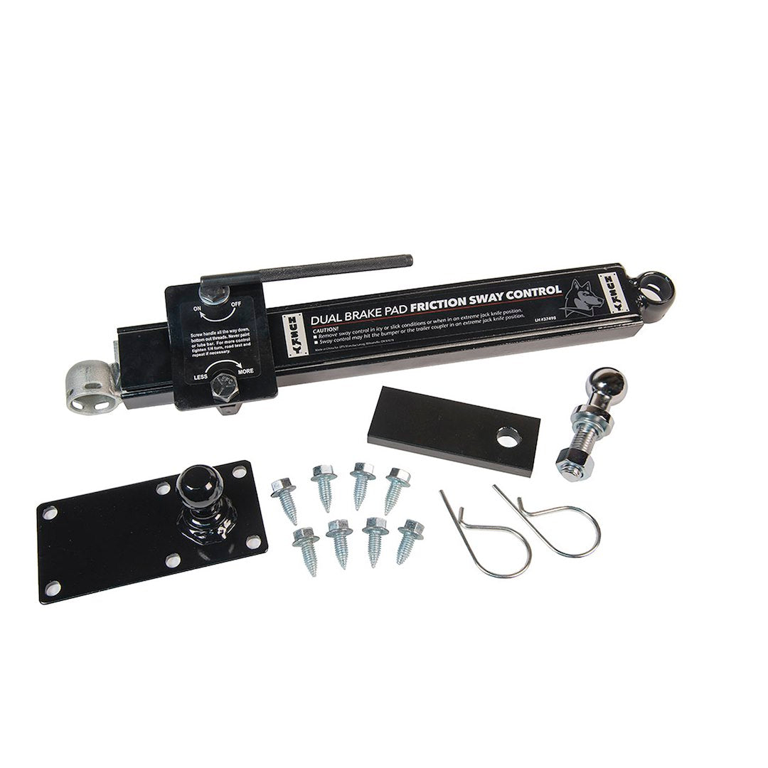 Husky Towing Friction Sway Control Kit | Dual Brake Pad | 34715, 37498