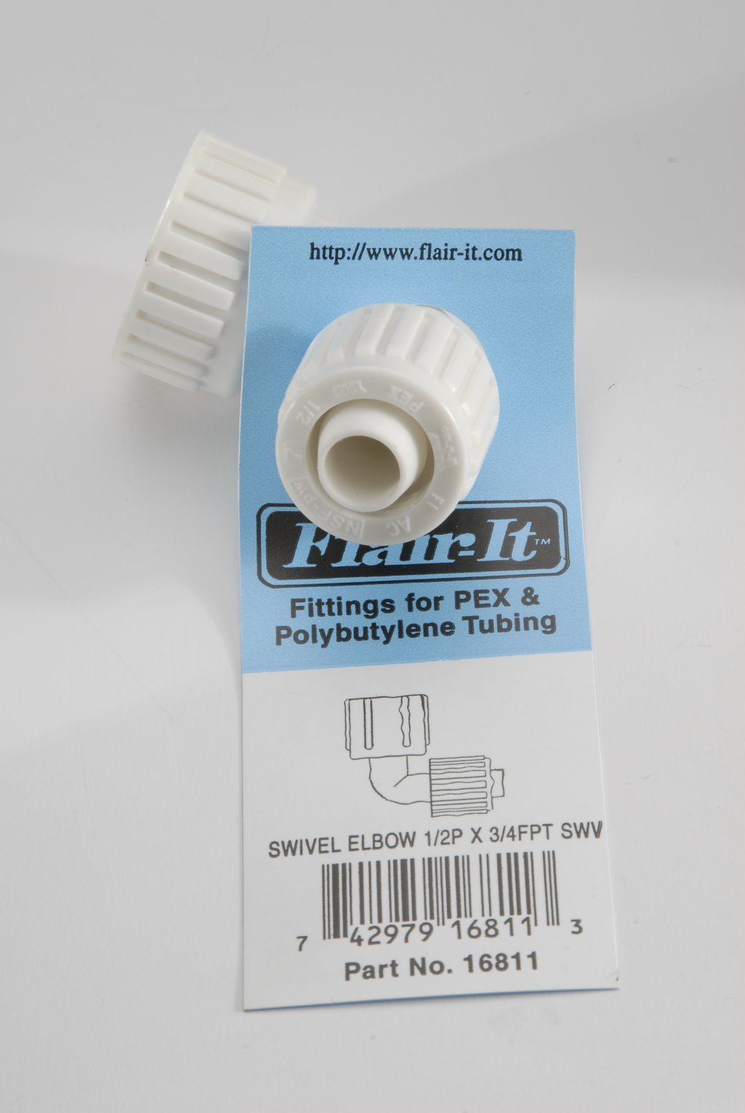 Elkhart Supply Flair-It Tool-Free PEX Coupling, Elbow & Tee | 31 Opts