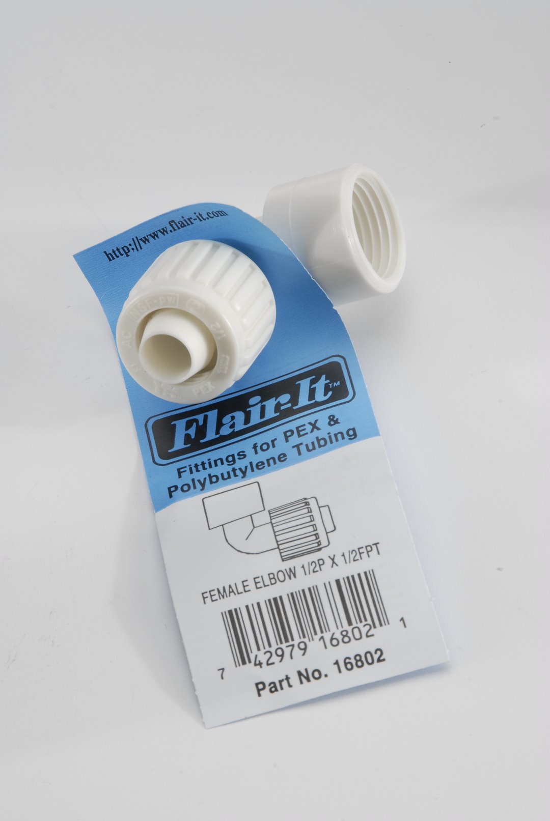 Elkhart Supply Flair-It Tool-Free PEX Coupling, Elbow & Tee | 31 Opts