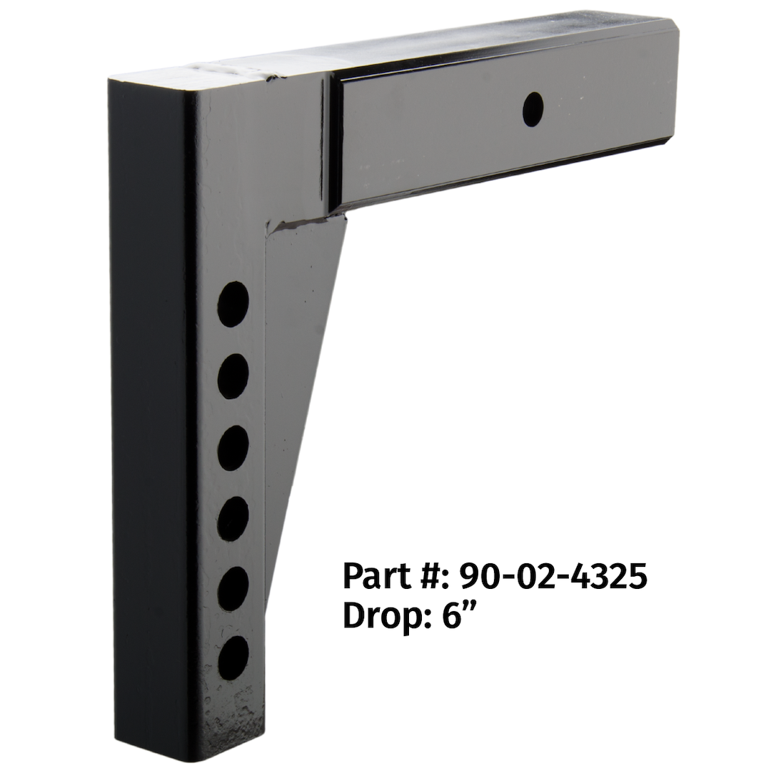 Equal-i-zer Adjustable Hitch Shank | 2" or 2-1/2" Receiver | 15 Opts