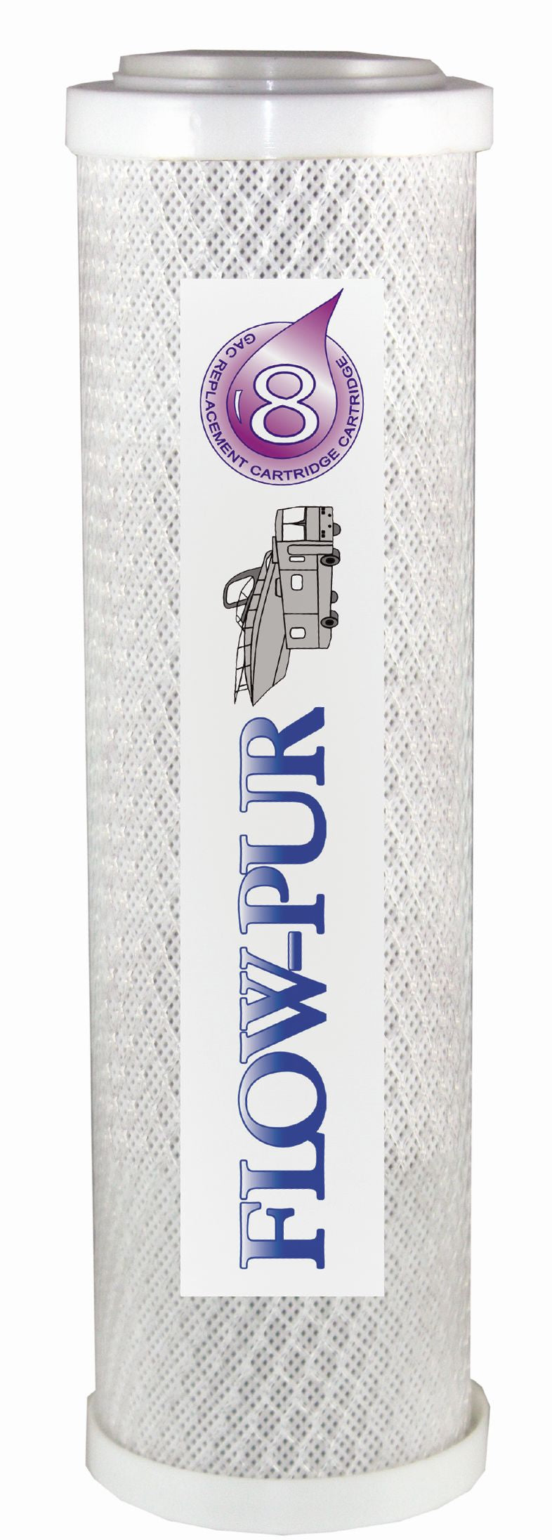 FlowPur - Watts RV Water Filter Replacement Cartridge | 9-3/4" | 7