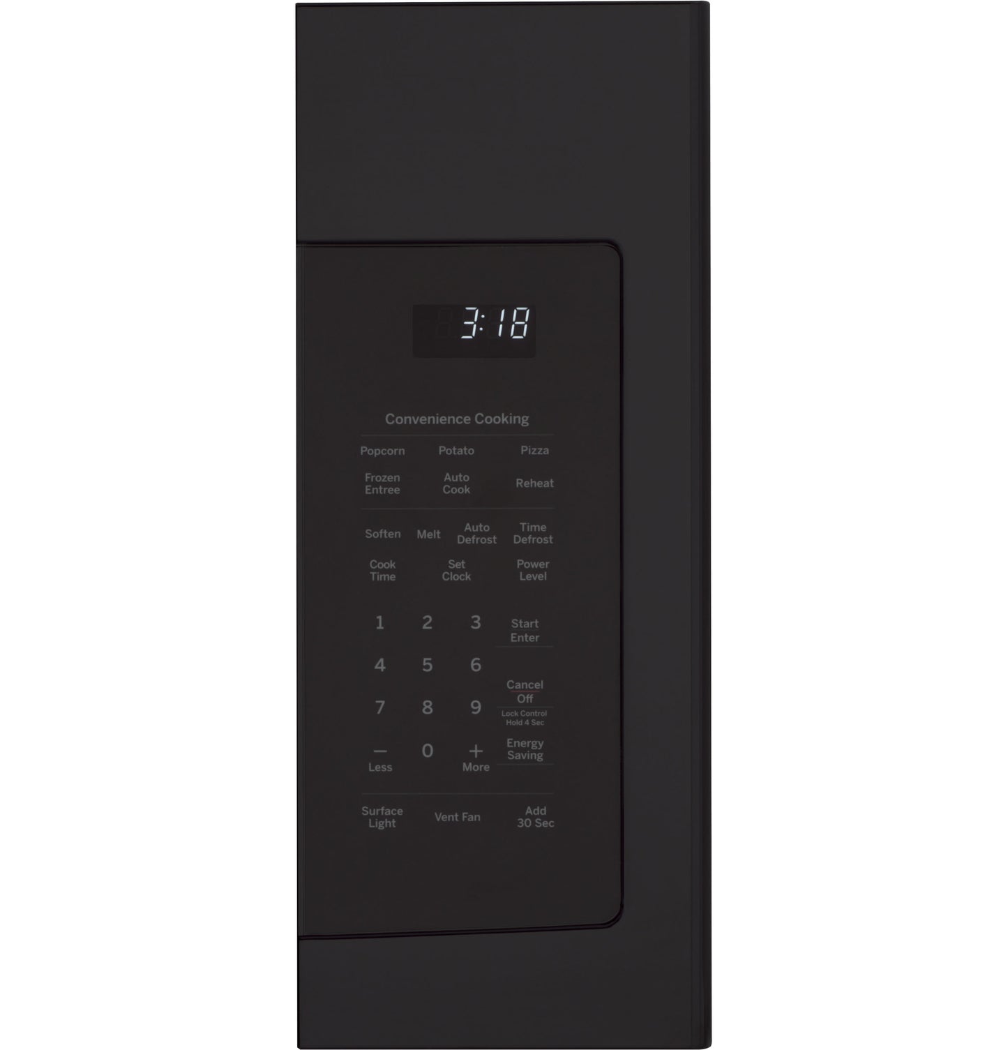 GE® 1.8 Cu. Ft. Over-the-Range Microwave Oven with Recirculating Venting JNM3184DPBB