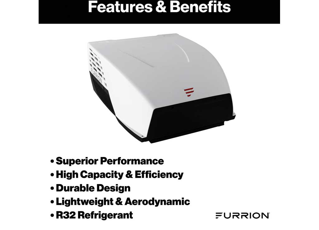 Furrion | Chill HE Air Conditioner | 2024042637 | FACR15HESA2-PS-AM | 15,000 BTU | White | R32