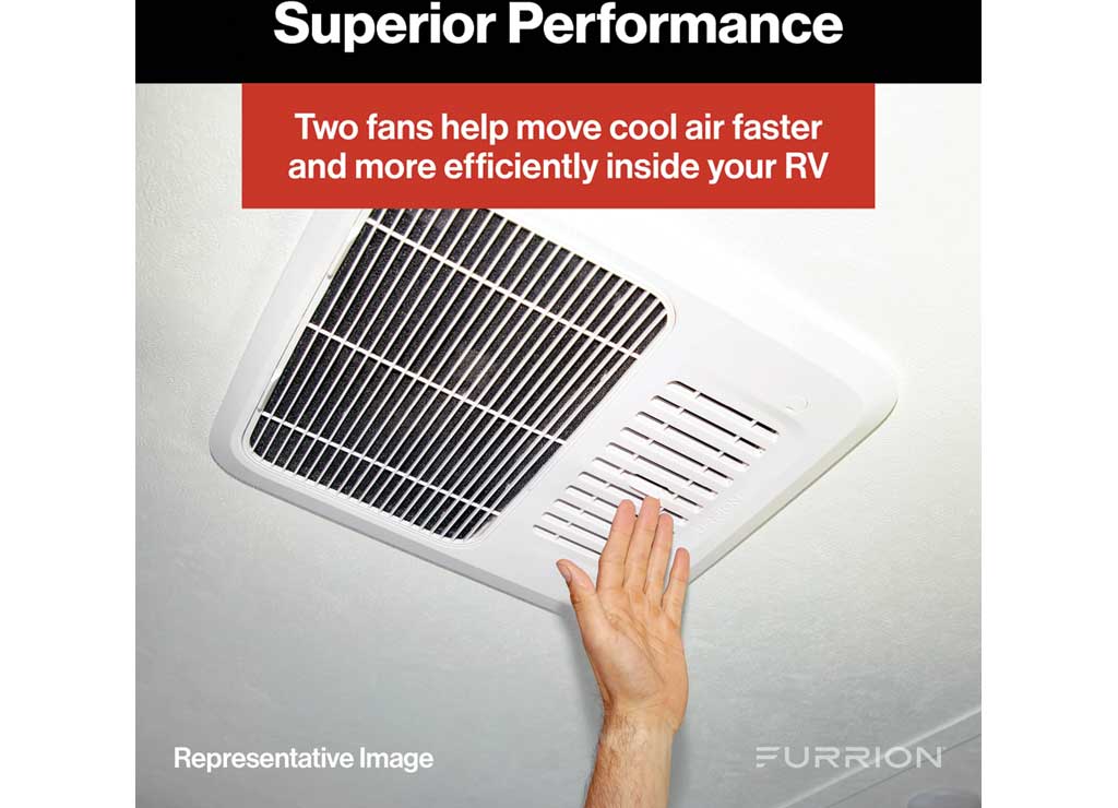Furrion | Chill HE Air Conditioner | 2024042635 | FACR13HESA2-PS-AM | 13,500 BTU | White | R32