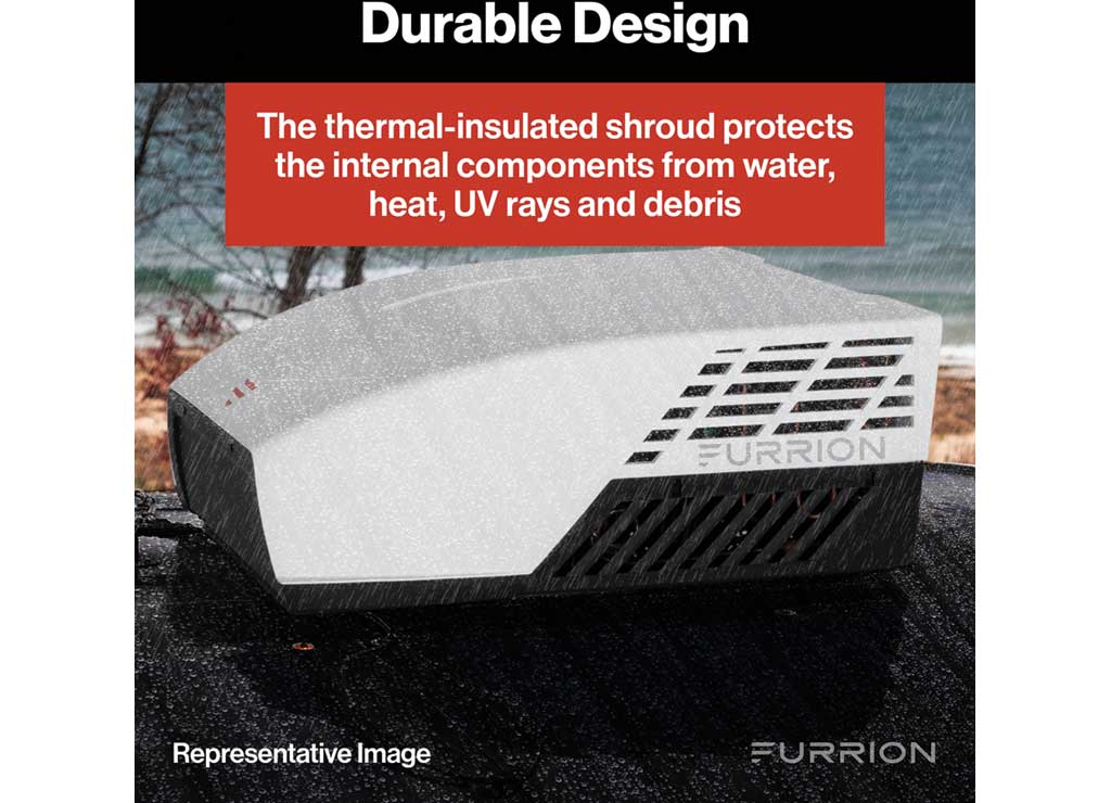 Furrion | Chill HE Air Conditioner | 2024042635 | FACR13HESA2-PS-AM | 13,500 BTU | White | R32