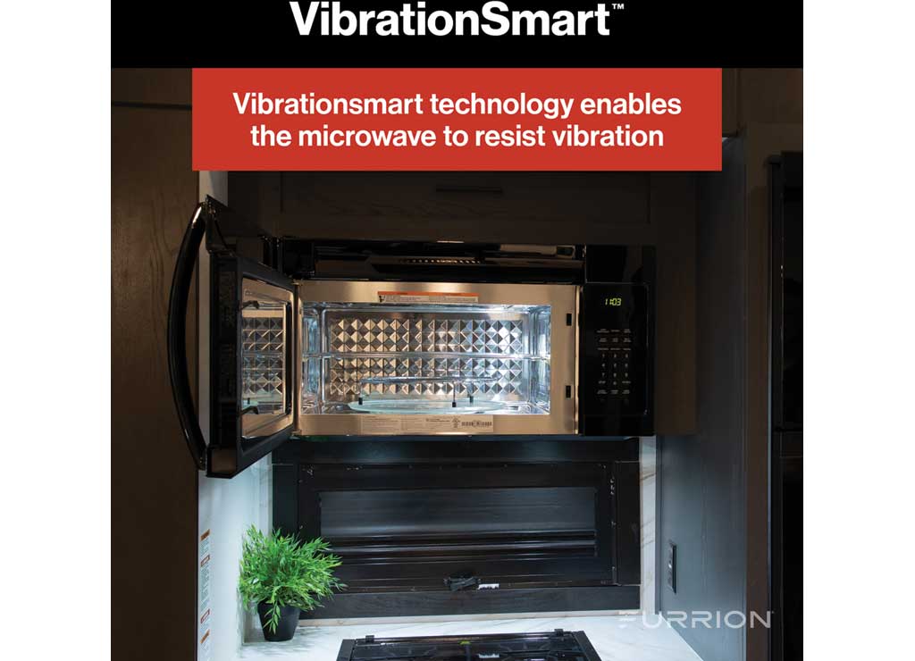 Furrion Over-The-Range Convection Microwave | 1.5 cu ft | Black