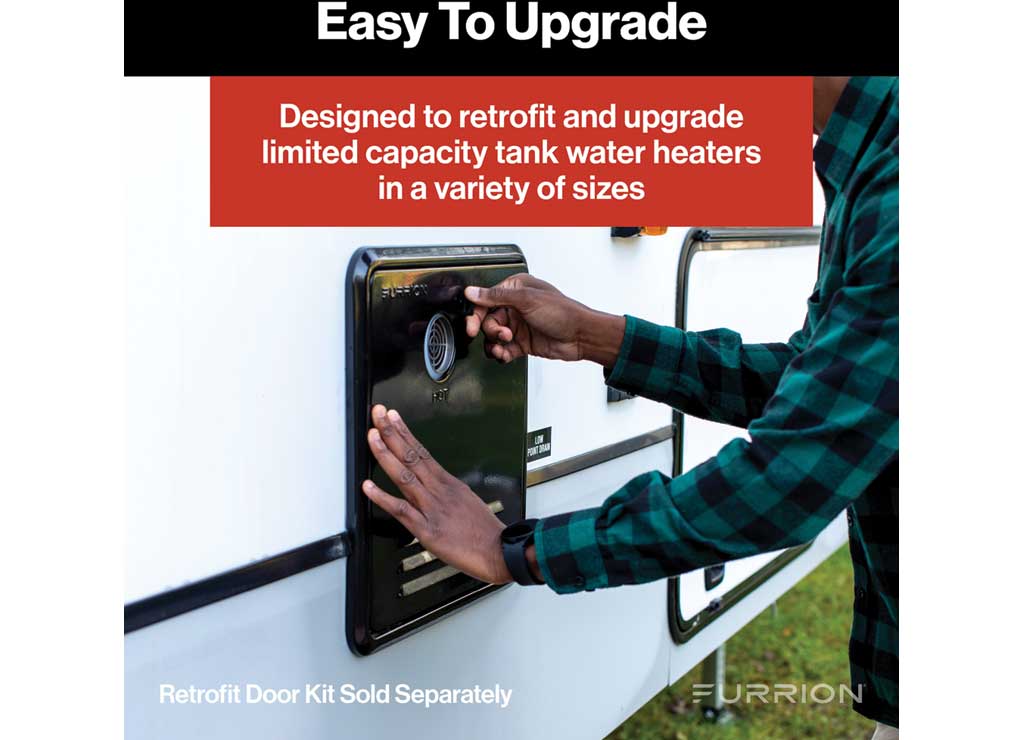 Furrion Tankless RV Water Heater | 60K BTU | 2.4 GPM | Antifreeze