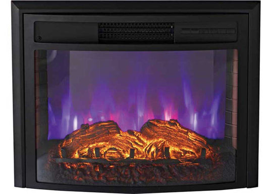 Greystone 26" Curved Electric RV Fireplace | 4,600 BTU | Remote