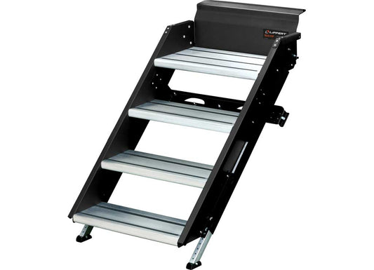 Lippert SolidStep Fold-Down RV Quad Steps - 26"-28.9" Width 791574