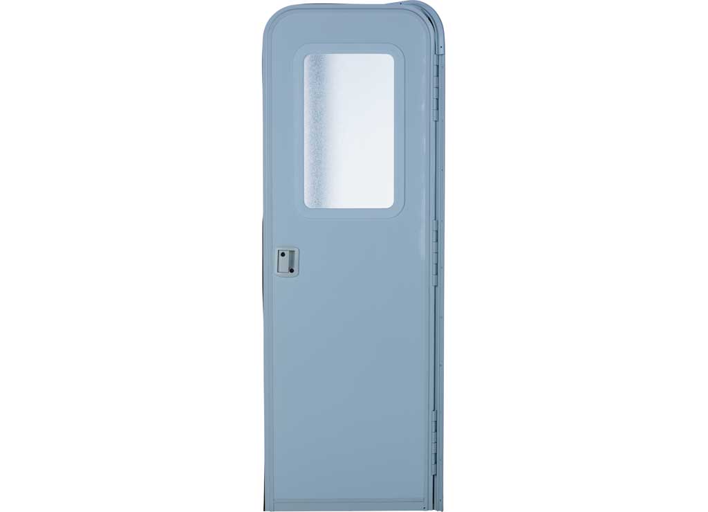 Lippert Components 24" x 68" Polar White RH Radius Entry Door V000042326