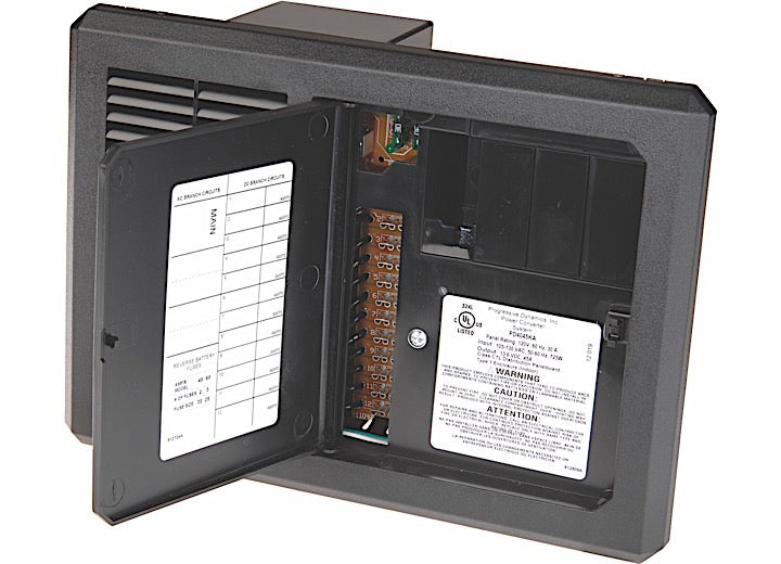 Progressive Dynamics 4000 Series PD4045KV Mini RV Converter w/ Charge Wizard and AC/DC Distribution Panel