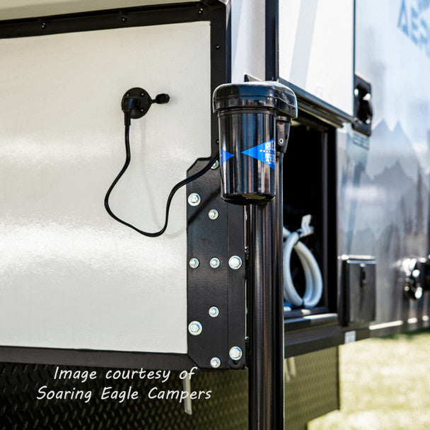 Rieco Titan 56212 RV Electric Truck Camper Loading Jacks - New Install - Black