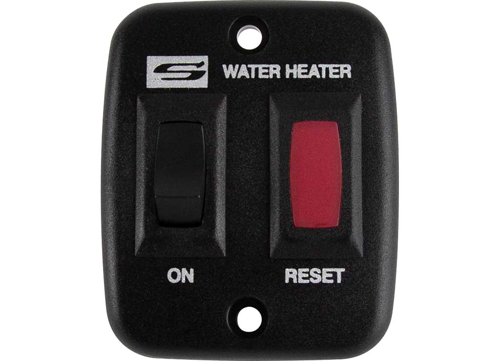 Suburban Water Heater On/Off Wall Switch | 232229 234229 | Black
