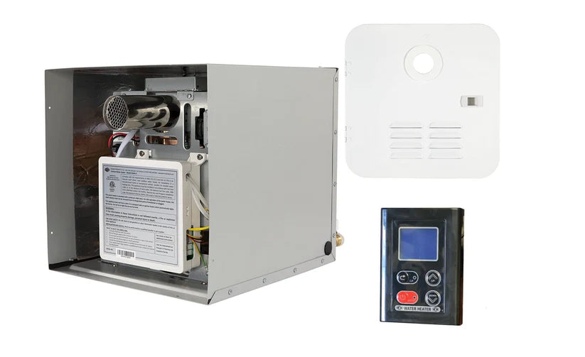Girard GSWH-2 Tankless RV Water Heater | White Door | 42K BTU