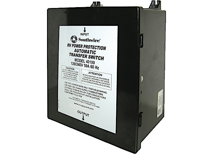 Southwire RV Automatic Transfer Switch 50A Hardwire Model 40100-001