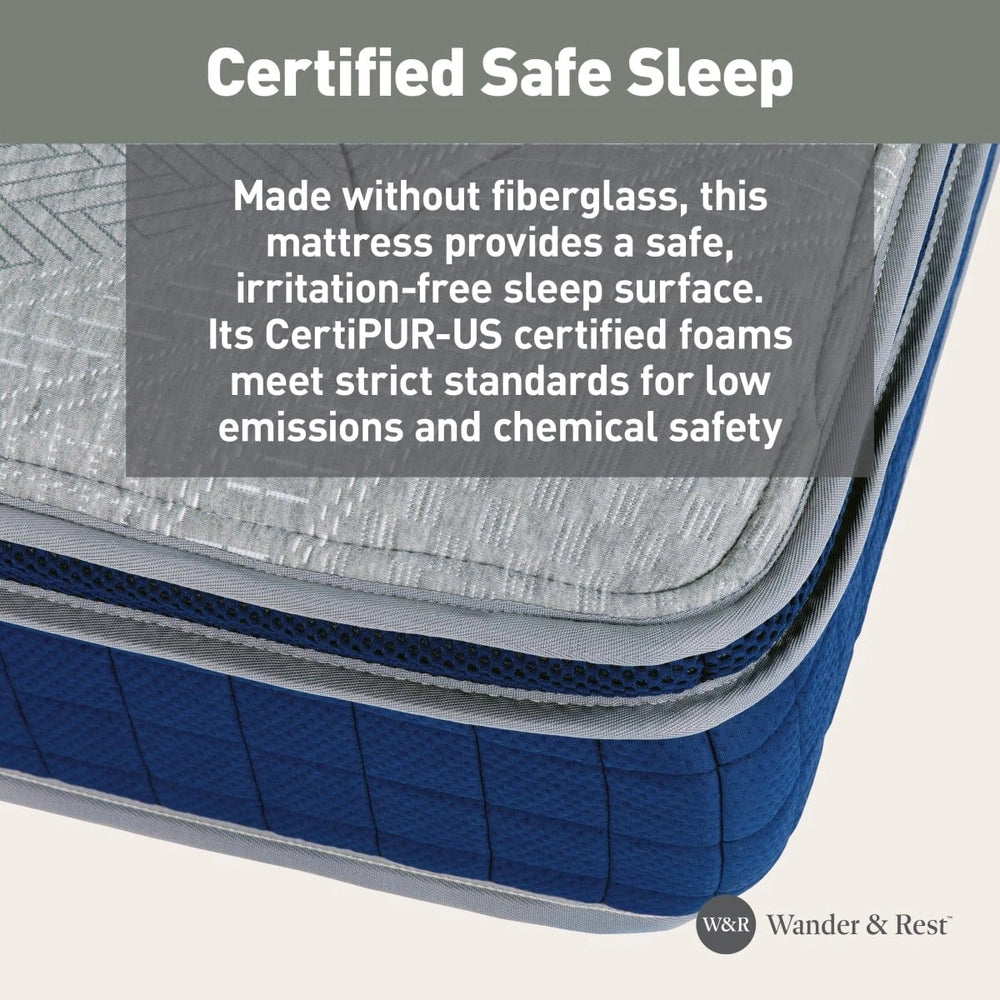Wander & Rest™ by Lippert Comfort RV Mattress - Short/Queen - Narrow/King