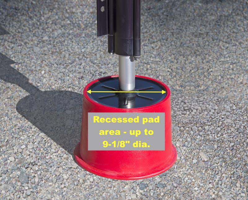 Andersen 3608 Trailer Jack Block