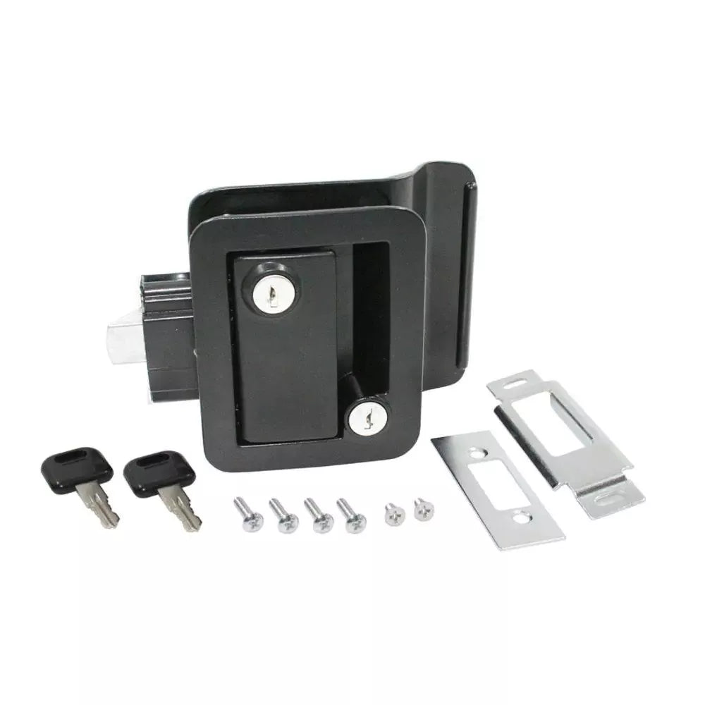AP Products travel trailer entry lock black 013-570