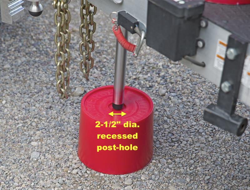 Andersen 3608 Trailer Jack Block