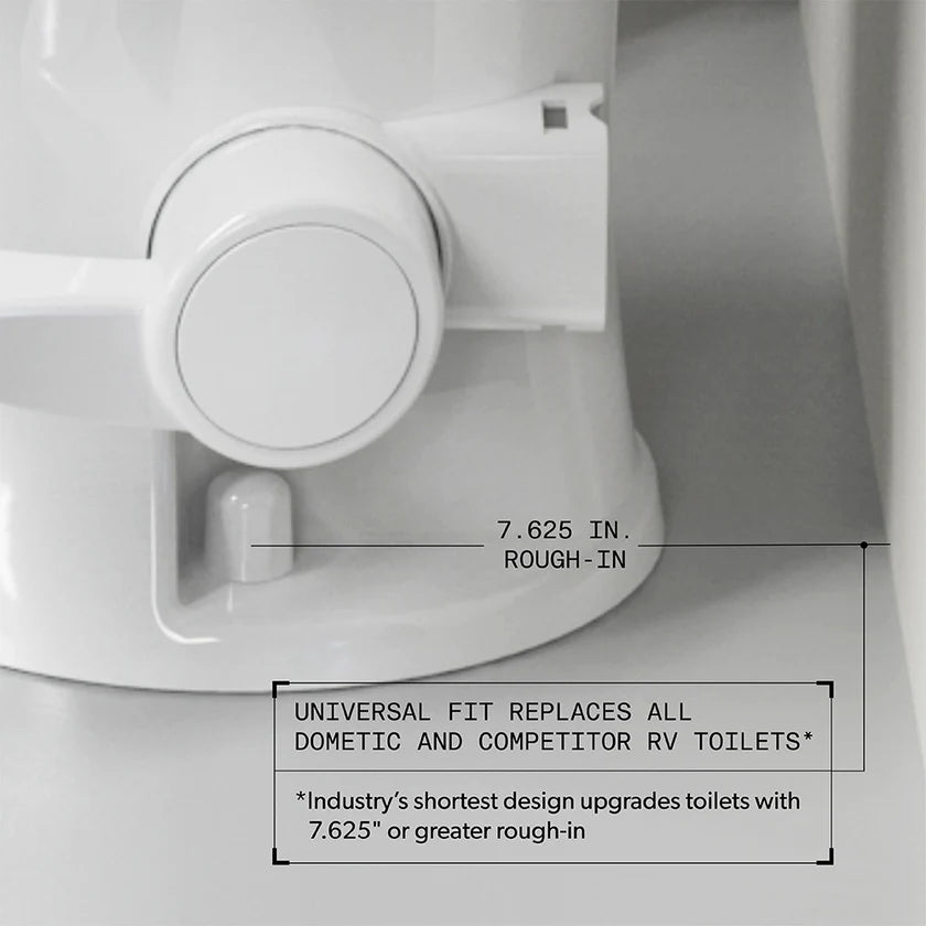 Dometic | 410 RV Toilet | 9610008259 | White | 18" Height