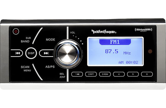 Rockford Fosgate RFX9901DM2 1.8 Din AM/FM/SAT/MP3 Digital Media Receiver