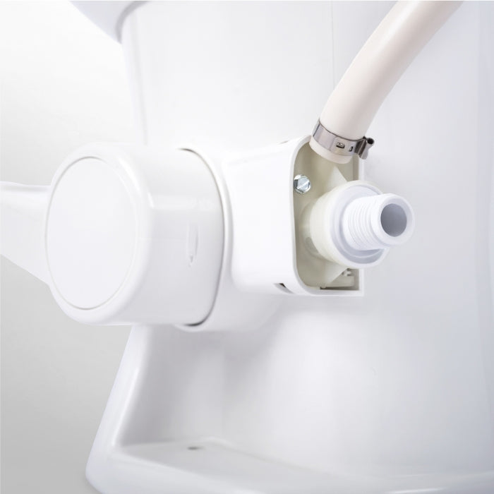 Dometic 411 Series RV Toilet Ceramic Short White 9610008263