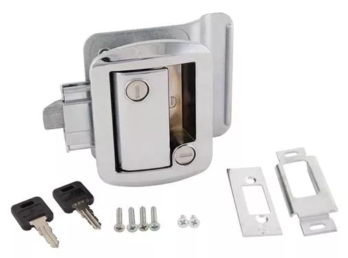AP Products entry lock chrome 013-572