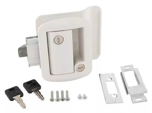 AP Products entry lock white 013-571