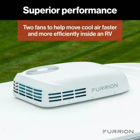 Furrion Chill Cube 15K Low-Profile Ducted RV A/C w/ Heat Pump | White