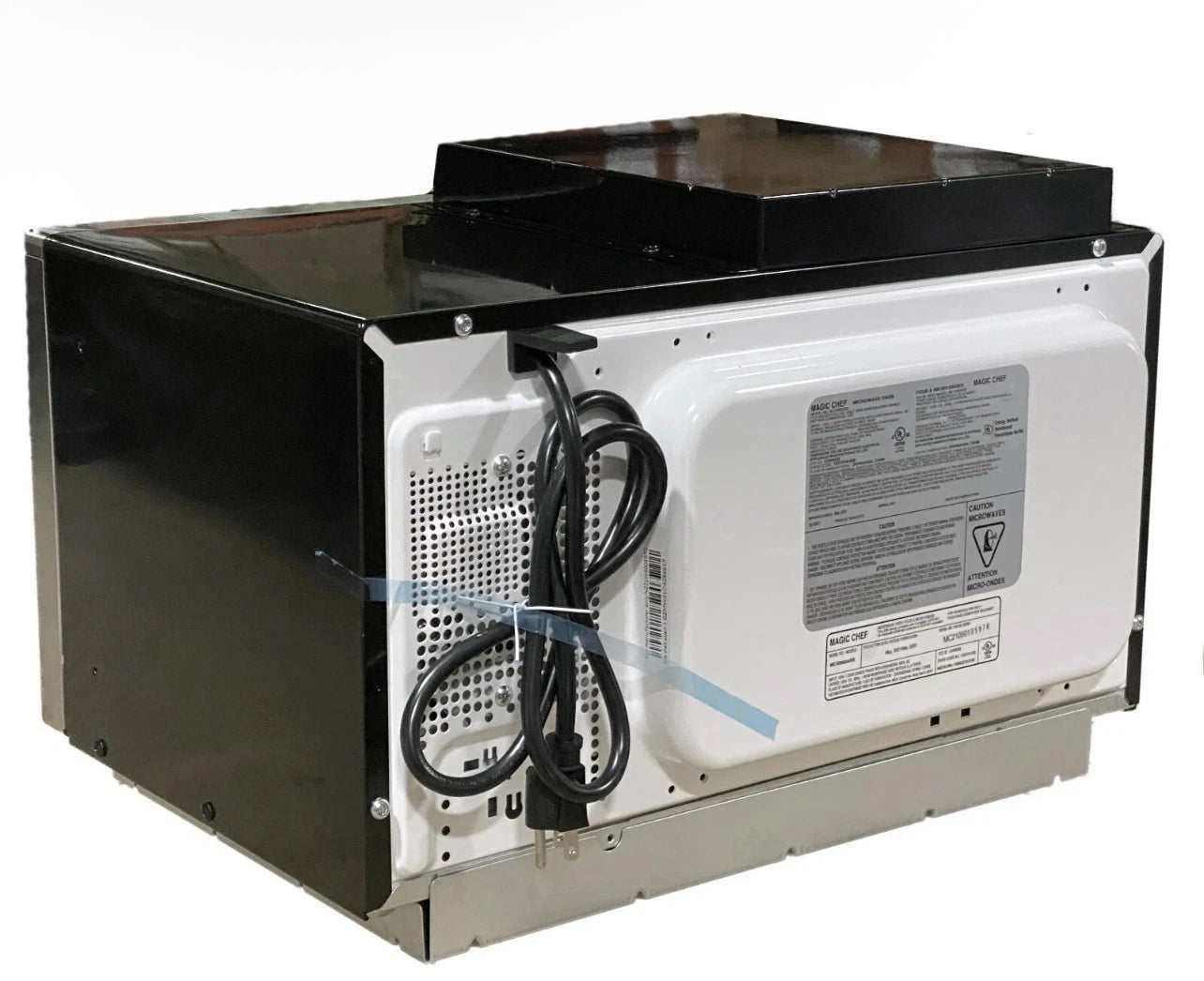 Magic Chef 1.3 CU Built-In Microwave Oven MCG1311ARS Camper/RV - CHIPPED BUTTON