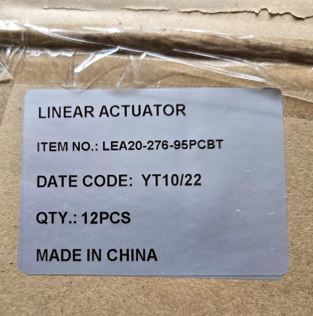 LAVANTURE LEA20-276-95PCBT POWER ROOF ACTUATOR FOR FOREST RIVER POP UP CAMPERS